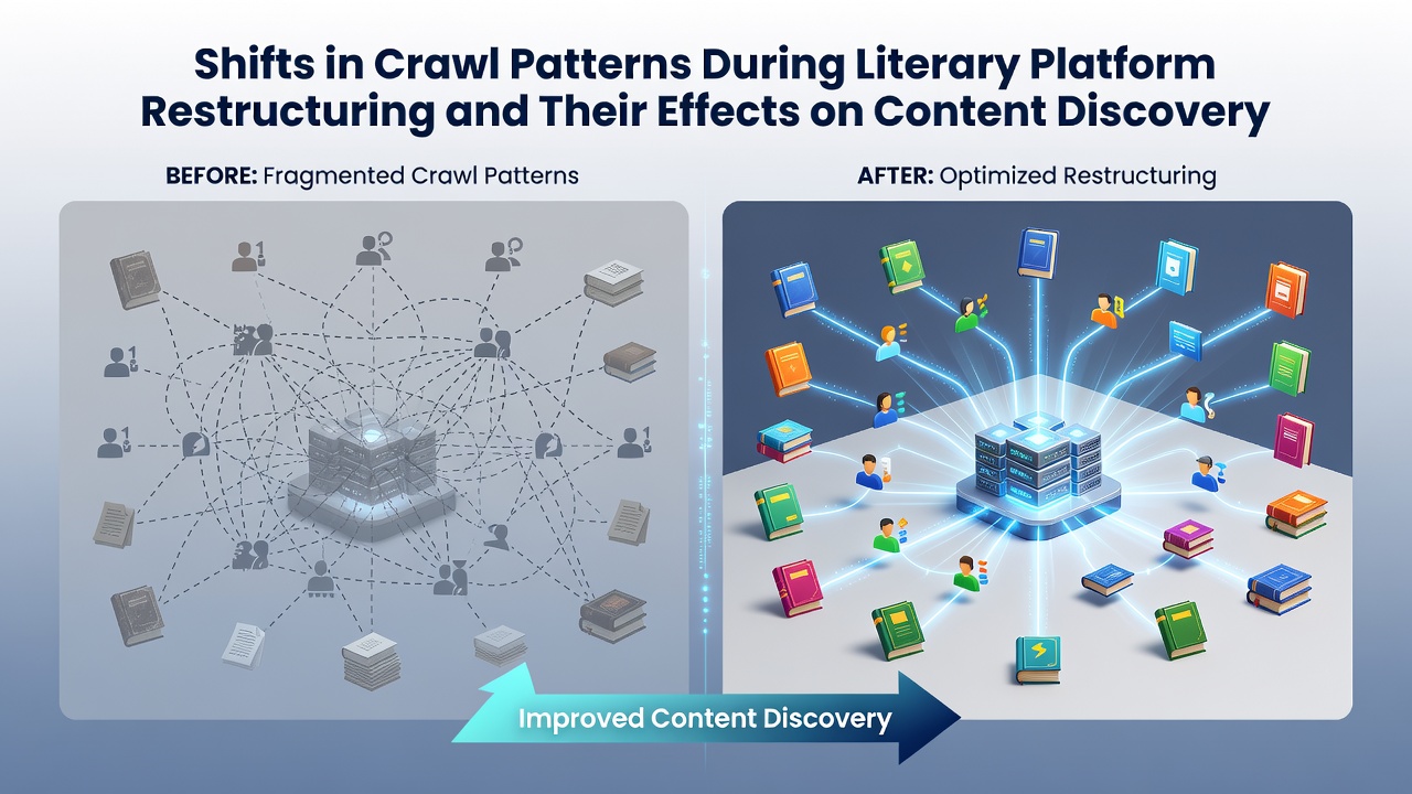 Shifts in Crawl Patterns During Literary Platform Restructuring and Their Effects on Content Discovery